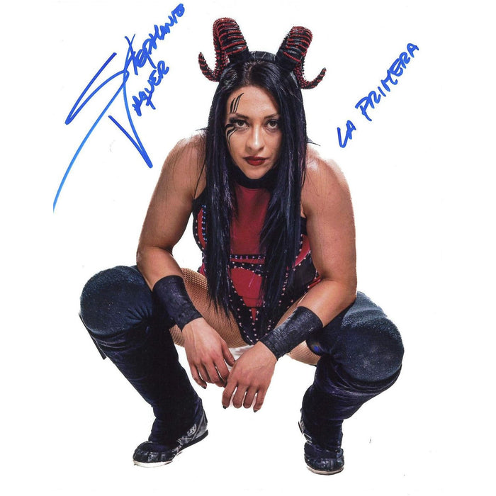 Stephanie Vaquer Hunched Over 8 x 10 Promo - AUTOGRAPHED
