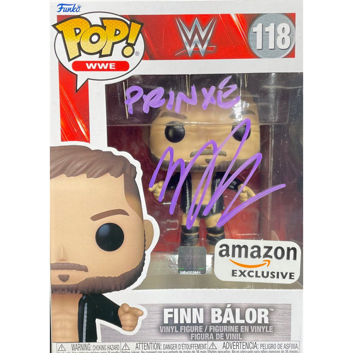 Finn Balor Amazon Exclusive Funko Pop #118 "PRINXE" - Autographed