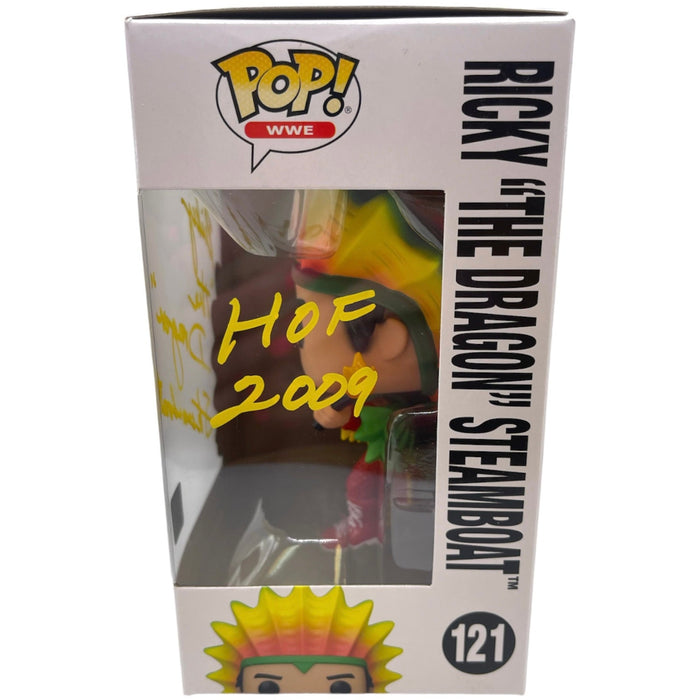 Ricky "The Dragon" Steamboat Funko #121 - Autographed