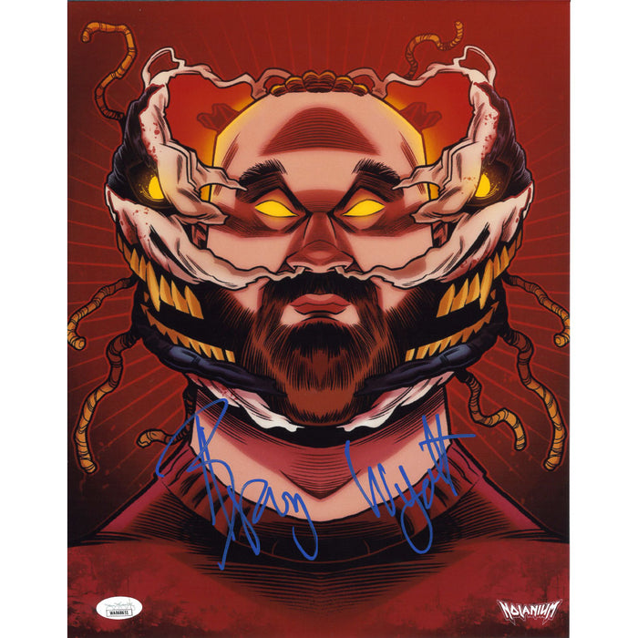 Bray Wyatt Red Nolanium 11 X 14 Poster - JSA AUTOGRAPHED