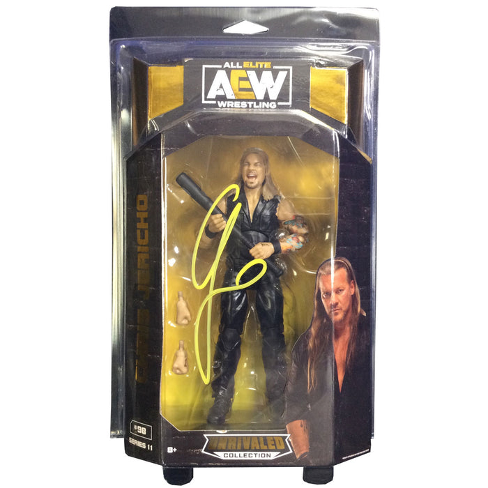 Chris Jericho AEW Unrivaled Figure Series 11 #98 - JSA Autographed