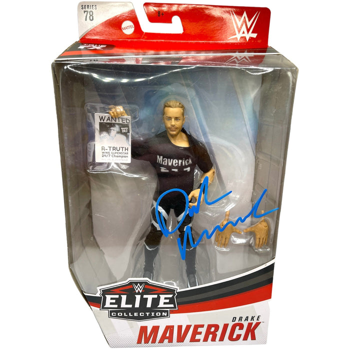 Drake Maverick Series 78 WWE Elite Figure-Autographed