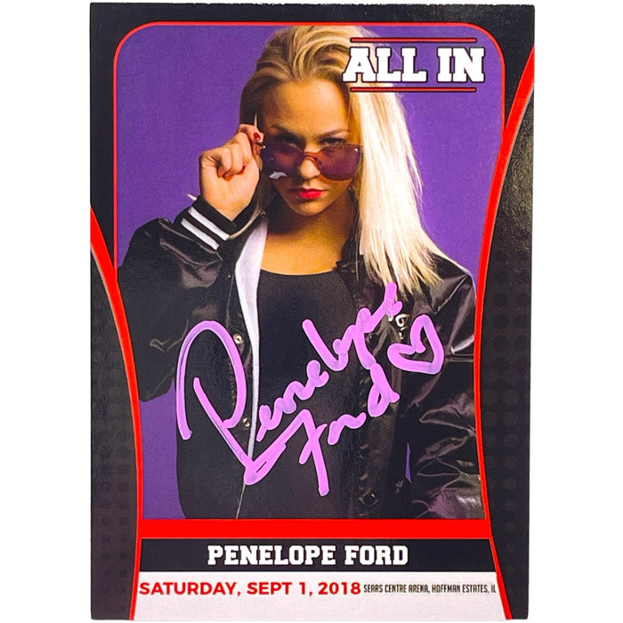 Penelope Ford Trading Card-Autographed.