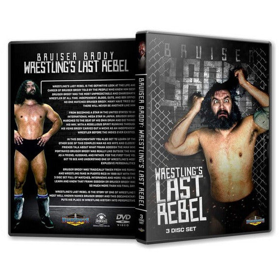 Bruiser Brody - Wrestlings Last Rebel Triple DVD Set