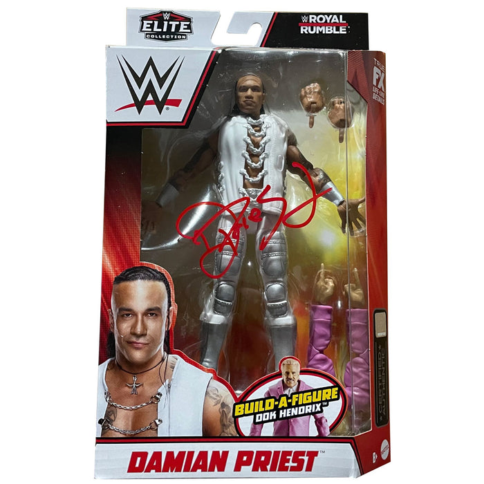 Damian Priest Elite Royal Rumble Figure - Autographed
