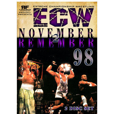 ECW November To Remember 1998 DVD-R