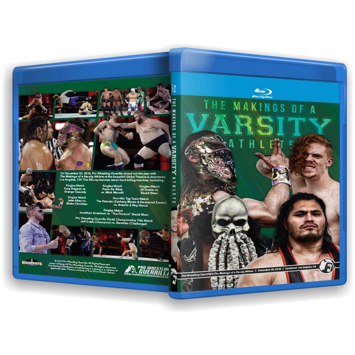 Pro Wrestling Guerrilla - The Makings of a Varsity Athlete Blu-Ray