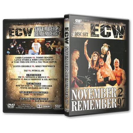 ECW November to Remember 1997 DVD-R