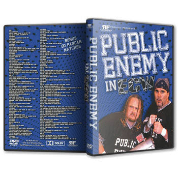 Public Enemy in ECW 10-DVD-R Set
