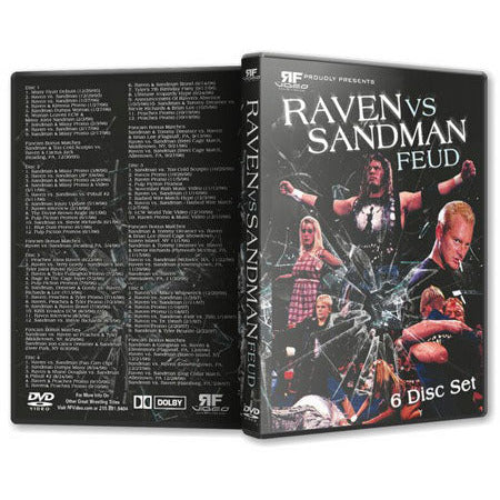ECW - Raven vs Sandman 6-DVD-R Set