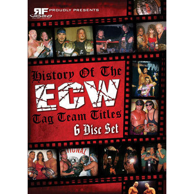 History of the ECW Tag Team Championship 6 DVD-R Set