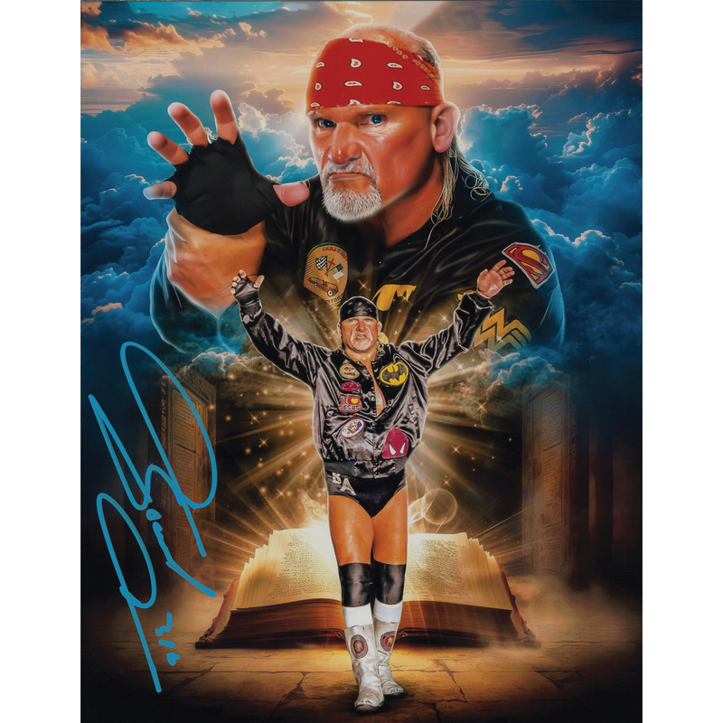 George South AsylumGFX METALLIC 11 x 14 Poster - AUTOGRAPHED