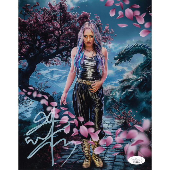 Giulia AsylumGFX METALLIC 8 x 10 Promo - JSA AUTOGRAPHED