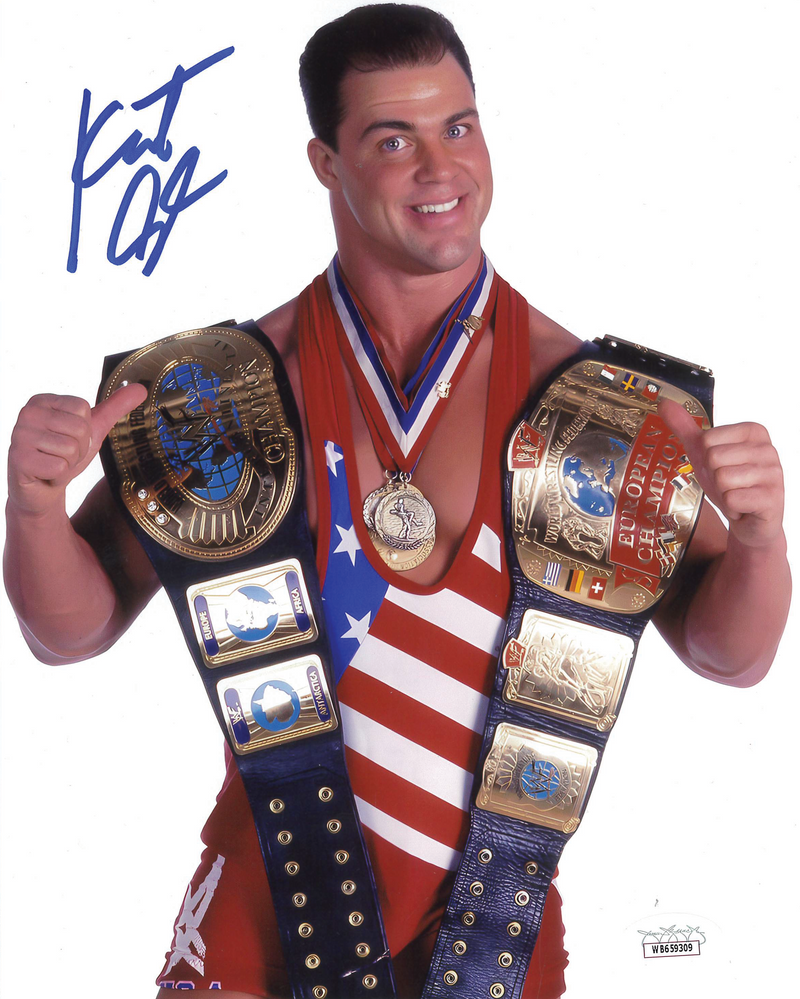 Kurt Angle Promo - AUTOGRAPHED