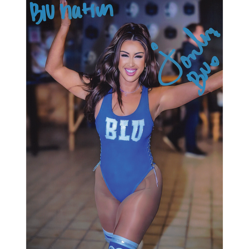 Jordan Blu Walk Out 8 x 10 Promo - AUTOGRAPHED