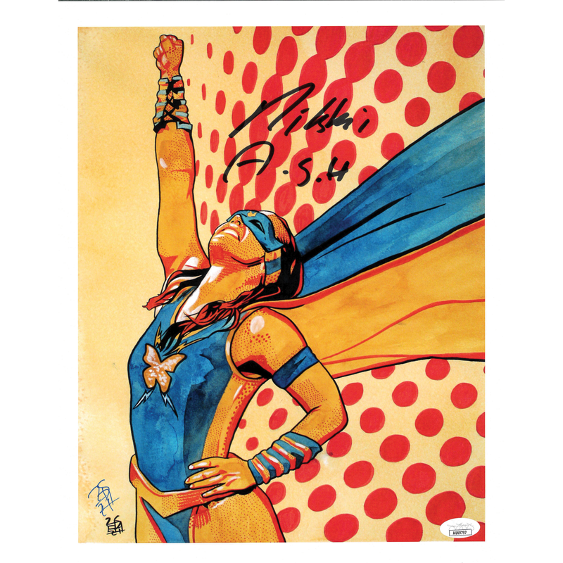 Nikki A.S.H. (Cross) Alter Ego Schamberger 11 x 14 Poster - JSA AUTOGRAPHED