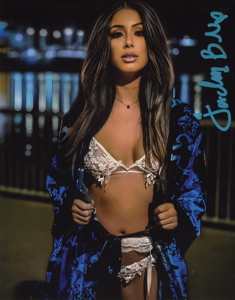 Jordan Blu At Night 8 x 10 Promo - AUTOGRAPHED
