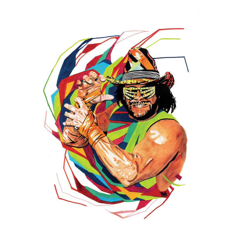 Macho Man Randy Savage 11x14 Poster