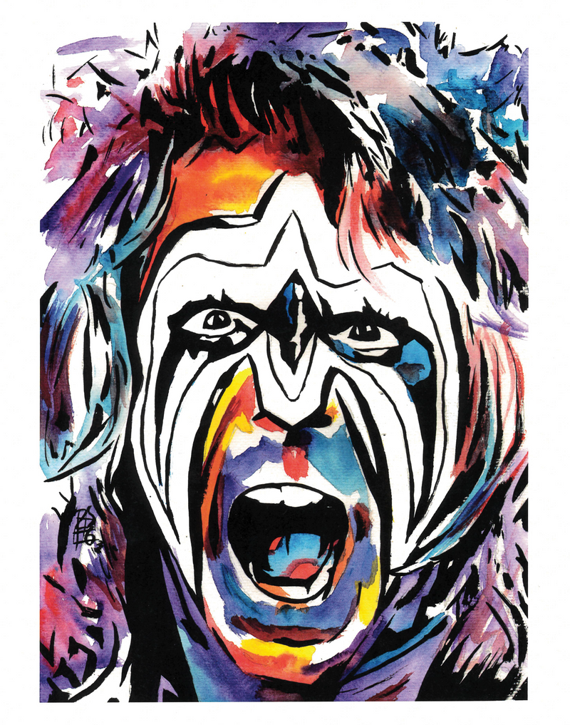 Ultimate Warrior 11x14 Poster