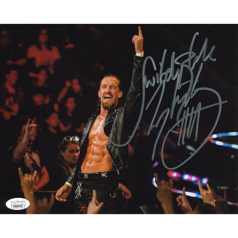 Jay White Guns Up 8 x 10 Promo - JSA AUTOGRAPHED