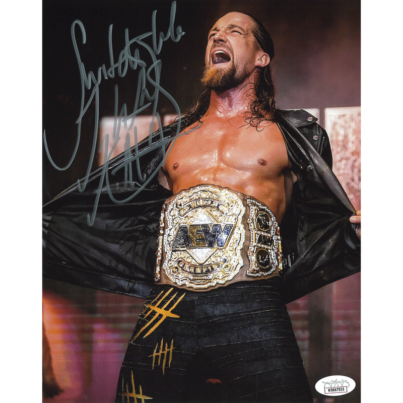 Jay White Triple B 8 x 10 Promo - JSA AUTOGRAPHED