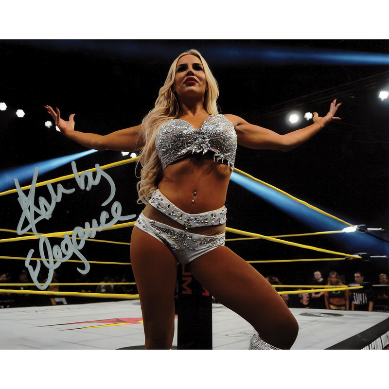 Ash by Elegance Corner Post 8 x 10 Promo - AUTOGRAPHED