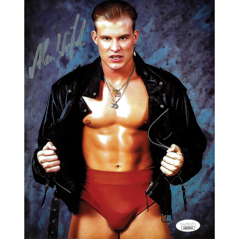 Alex Wright Open Jacket 8 x 10 Promo - JSA AUTOGRAPHED