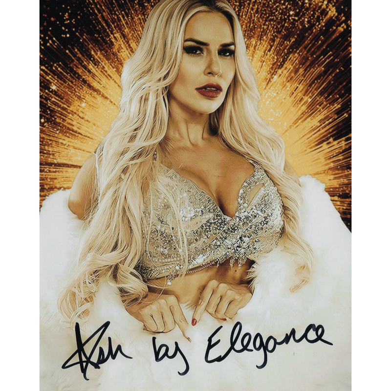 Ash by Elegance MSC METALLIC 8 x 10 Promo - AUTOGRAPHED