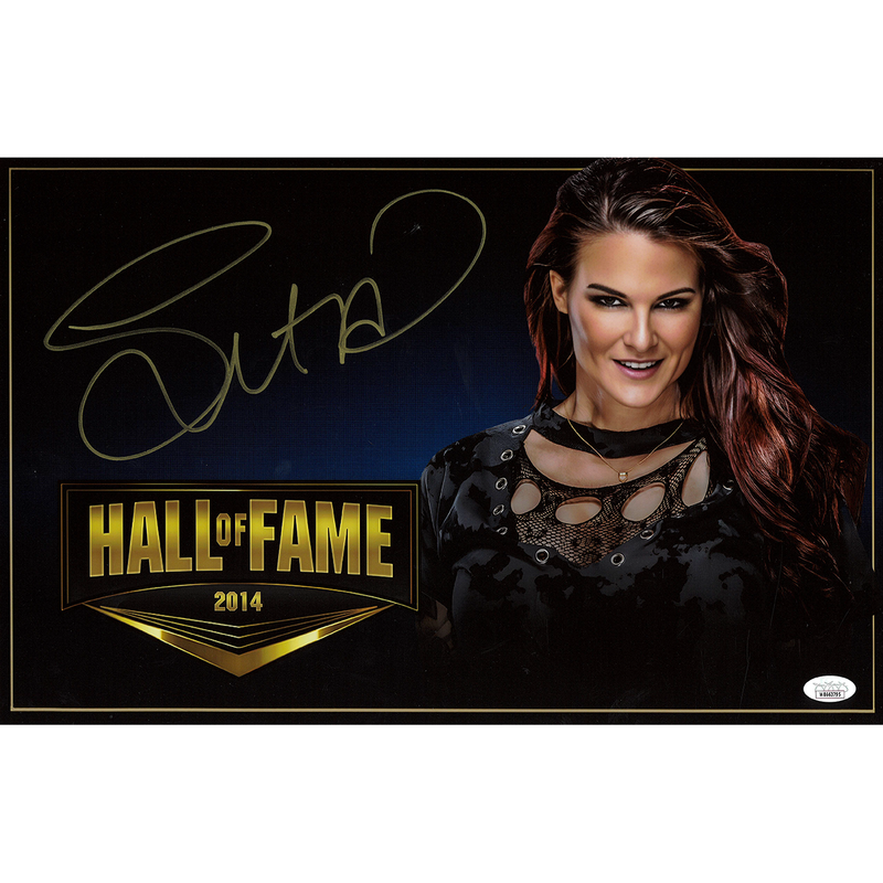 Lita Hall of Fame 11 x 17 Poster - JSA AUTOGRAPHED