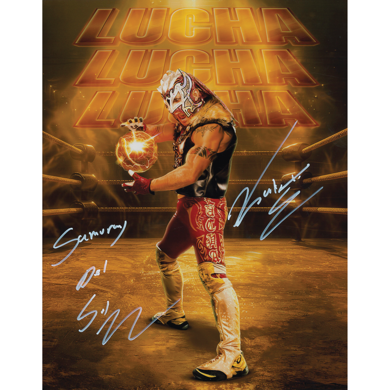 Kalisto & Samuray Del Sol AsylumGFX METALLIC 11 x 14 Poster - DUAL AUTOGRAPHED