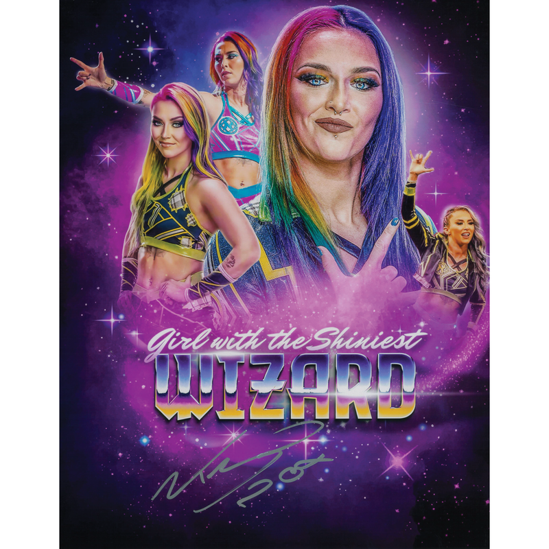 Tegan Nox AsylumGFX METALLIC 11 x 14 Poster - AUTOGRAPHED