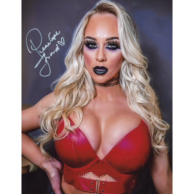Penelope Ford Red Top 11 x 14 Poster - AUTOGRAPHED