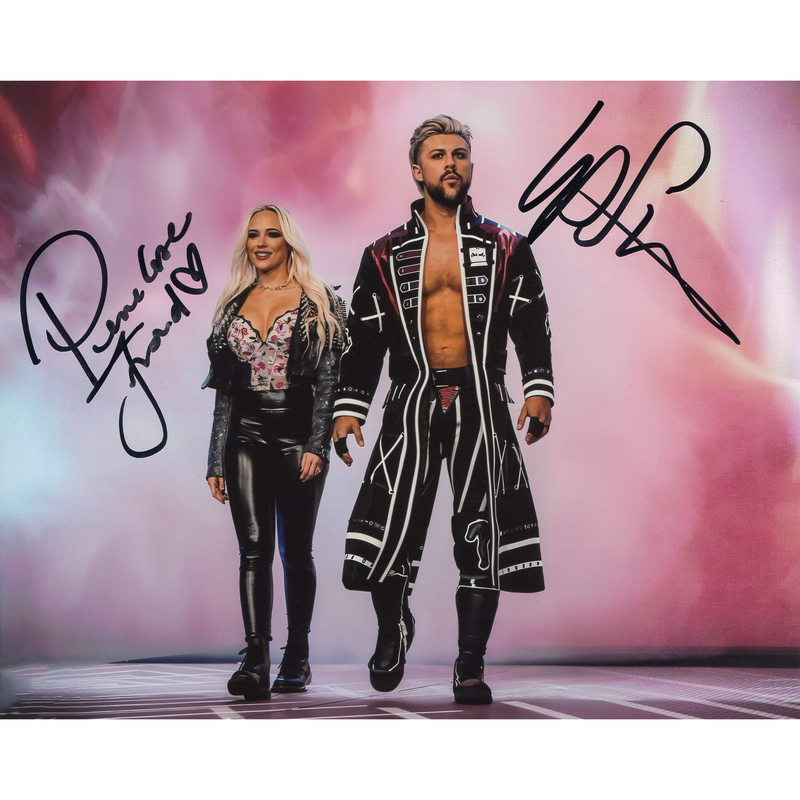 Kip Sabian & Penelope Ford Entrance 8 x 10 Promo - DUAL AUTOGRAPHED