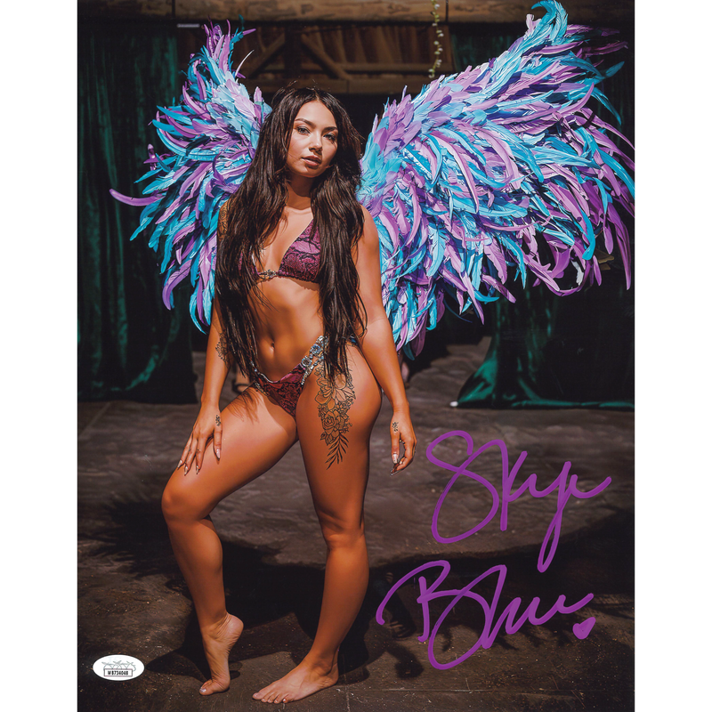 Skye Blue Wings 11 x 14 Poster - JSA AUTOGRAPHED