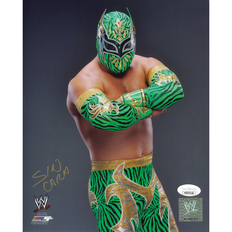 Sin Cara Green & Gold Gear PF 8 x 10 Promo
