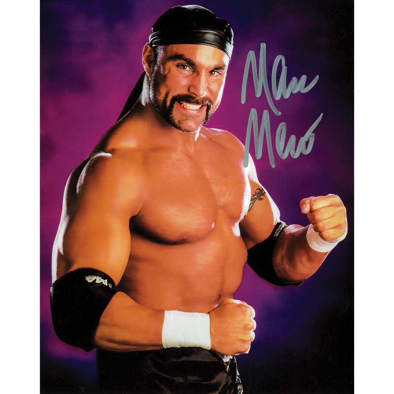 Marc Mero Black Gear 8 x 10 Promo - AUTOGRAPHED