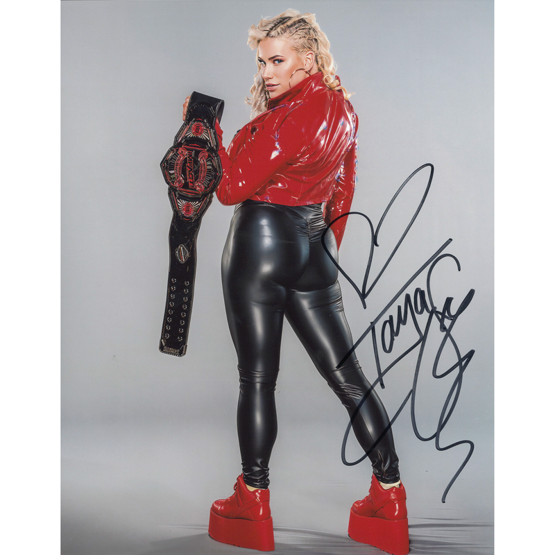 Taya Valkyrie KO Tag Title 11 x 14 Poster - AUTOGRAPHED