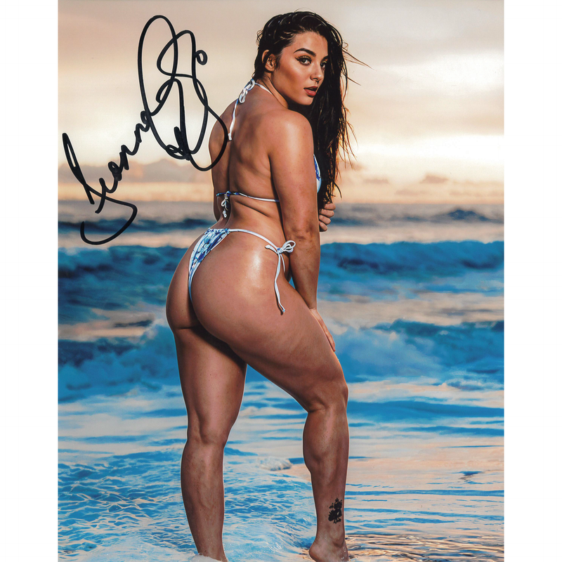 Deonna Purrazzo In Water 8 x 10 Promo - AUTOGRAPHED