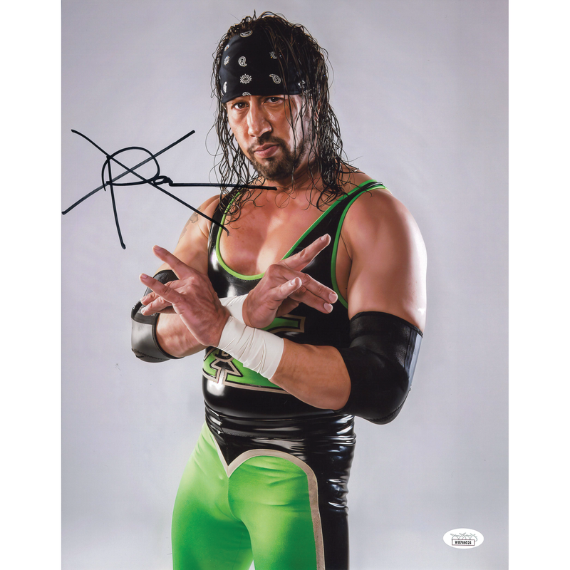 Sean Waltman as X-Pac White BG 11 x 14 Poster - JSA AUTOGRAPHED