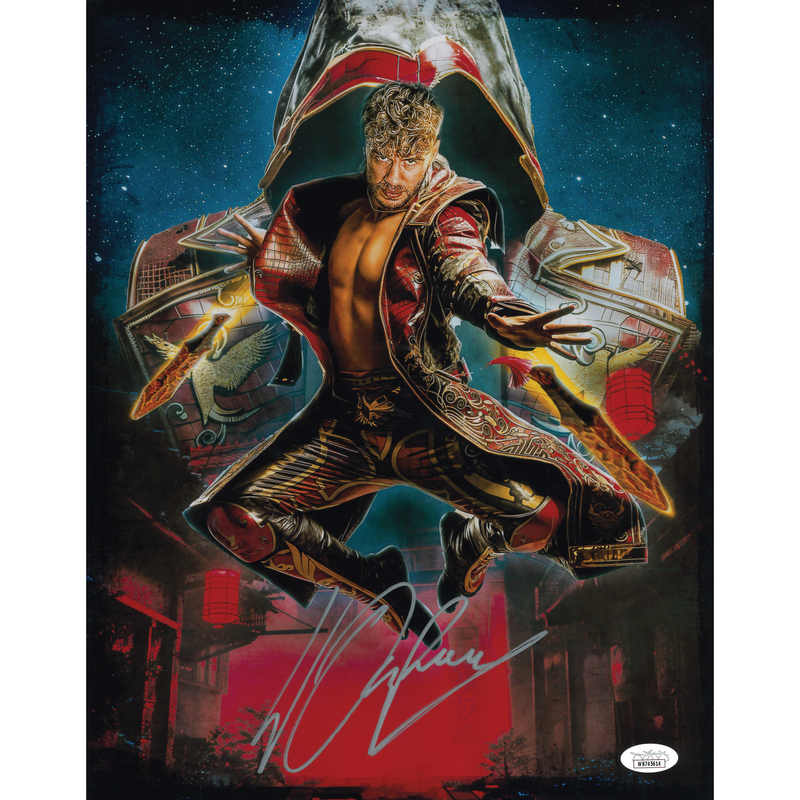 Will Ospreay AsylumGFX METALLIC 11 x 14 Poster - JSA AUTOGRAPHED