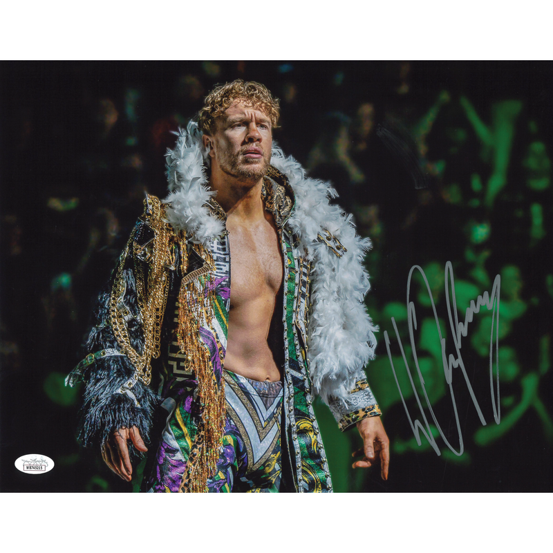 Will Ospreay Crowd 11 x 14 Poster - JSA AUTOGRAPHED