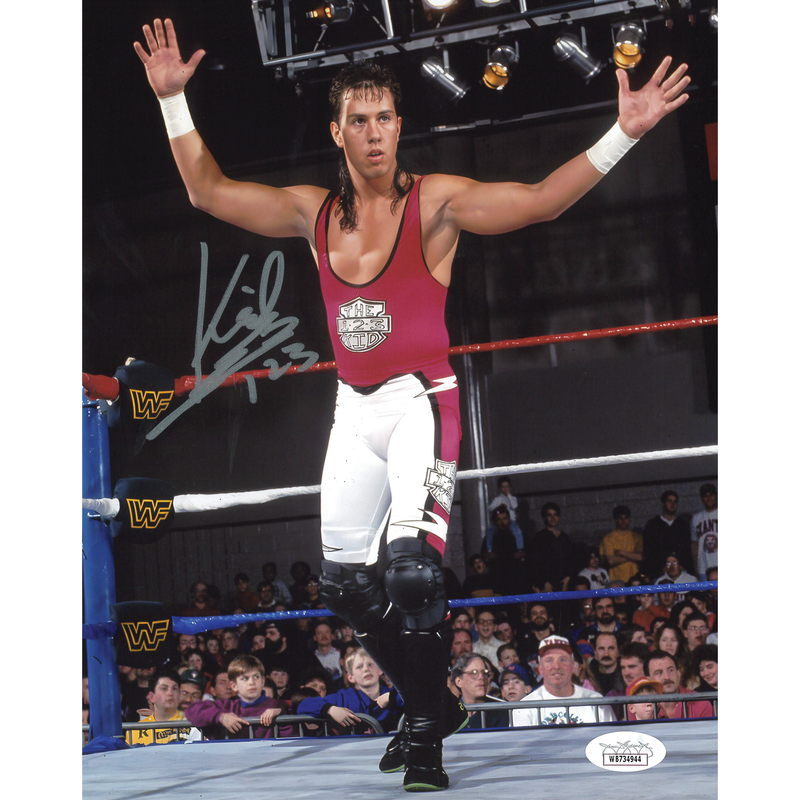 Sean Waltman as 1-2-3 Kid In Ring 8 x 10 Promo - JSA AUTOGRAPHED