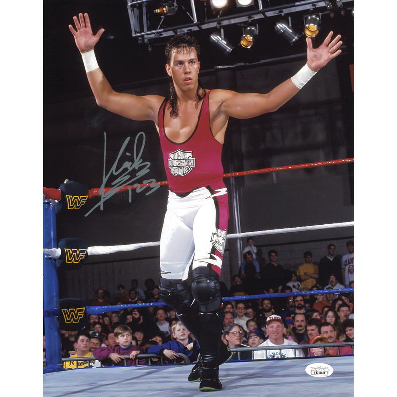 Sean Waltman as 1-2-3 Kid In Ring 11 x 14 Poster - JSA AUTOGRAPHED
