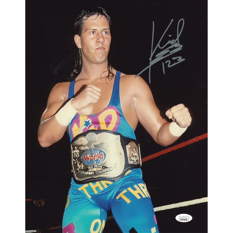 Sean Waltman as 1-2-3 Kid Tag Title 11 x 14 Poster - JSA AUTOGRAPHED