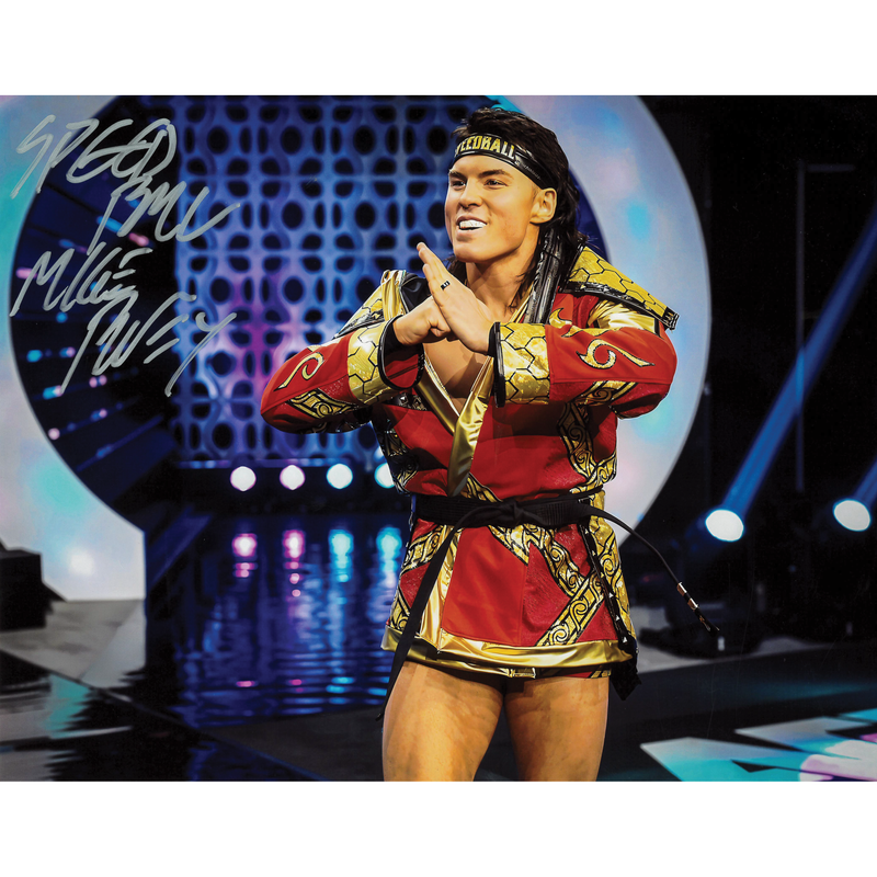 Speedball Mike Bailey Entrance 11 x 14 Poster - AUTOGRAPHED
