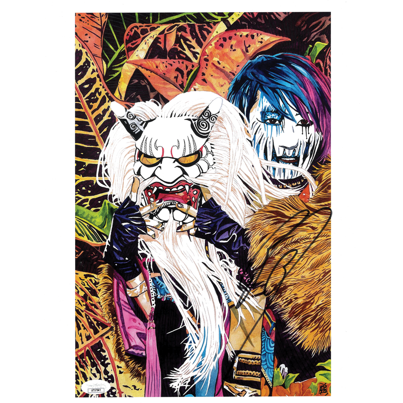 Asuka 2023 Schamberger 11 x 14 Poster - JSA AUTOGRAPHED