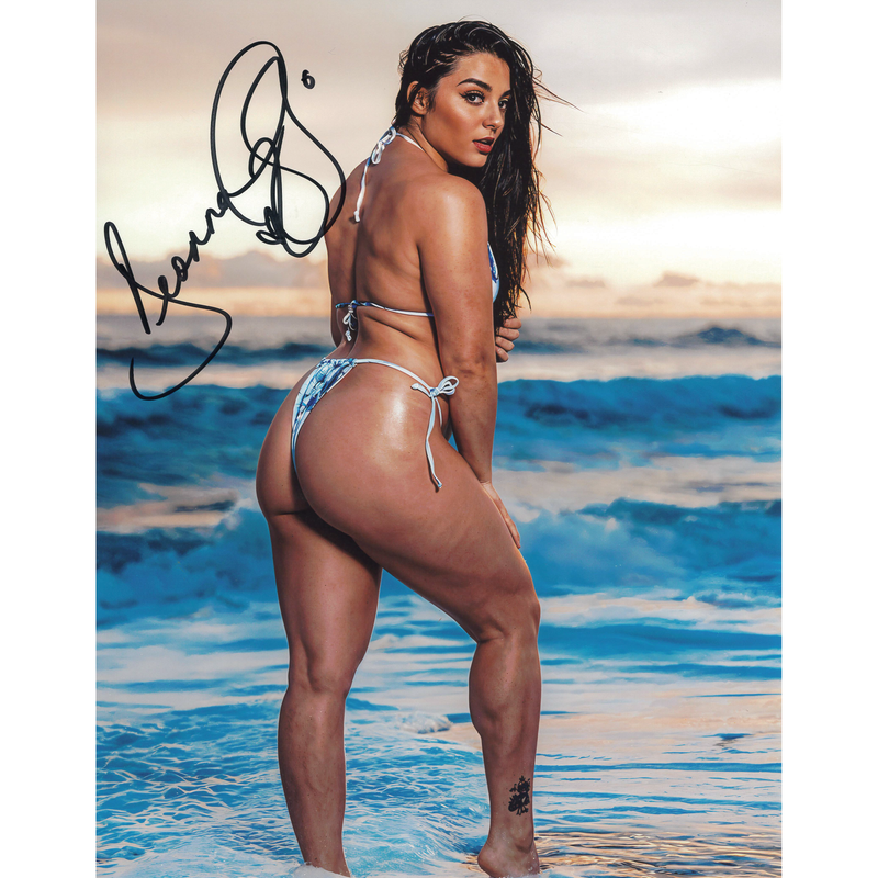 Deonna Purrazzo In Water 11 x 14 Poster - AUTOGRAPHED