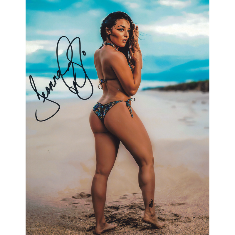 Deonna Purrazzo On the Beach 11 x 14 Poster - AUTOGRAPHED