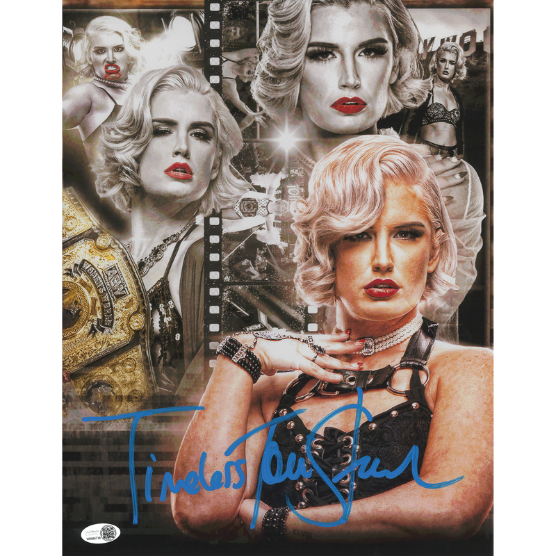 Toni Storm WestGhost METALLIC 11 x 14 Poster - JSA AUTOGRAPHED