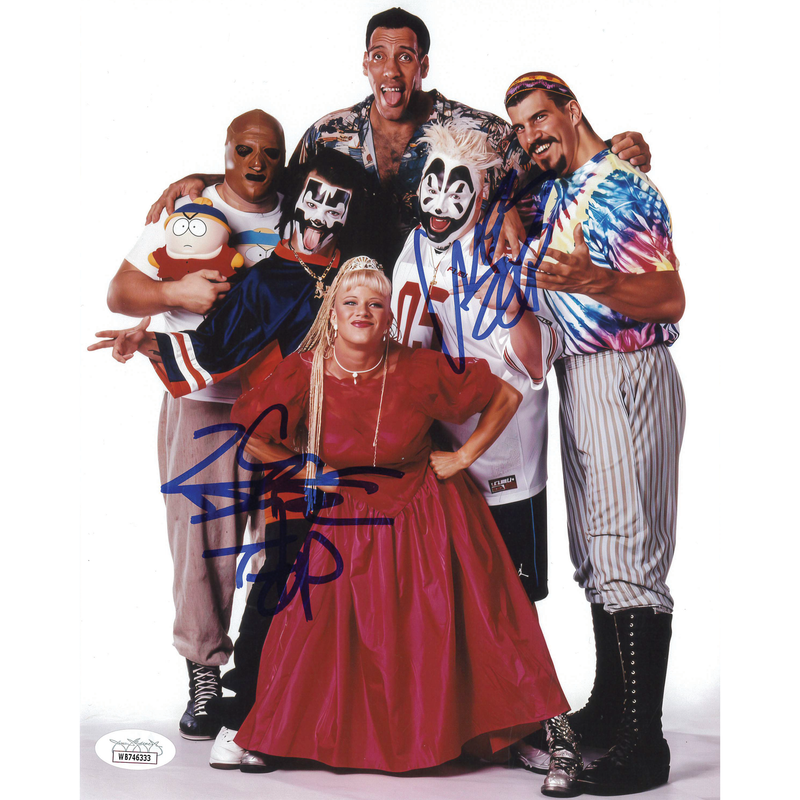 Insane Clown Posse Oddities 8 x 10 Promo - JSA DUAL AUTOGRAPHED